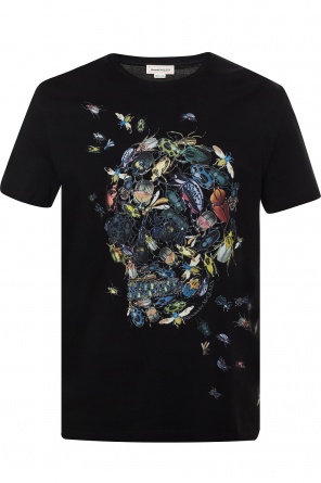 Skull motif t-shirt, zdjęcie 1 Skull motif t-shirt od Alexander McQueen